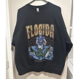 Florida Gators Dead Threads XL Men's Crewneck Sweatshirt (black)